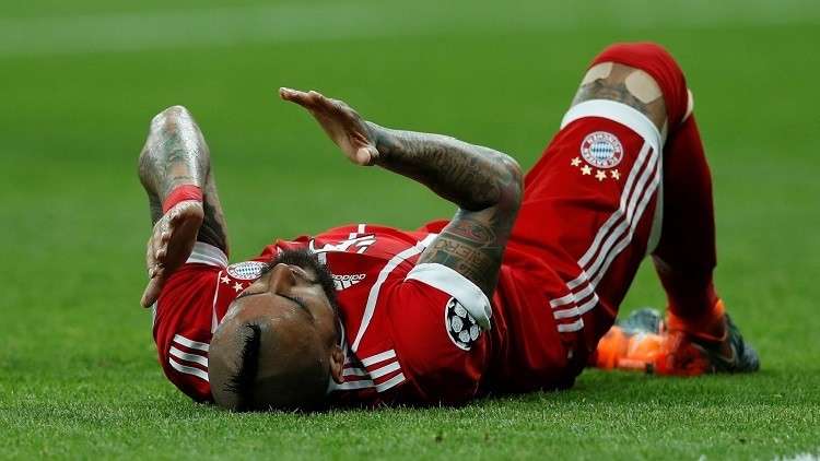 الإصابة تحرم البايرن من خدمات فيدال