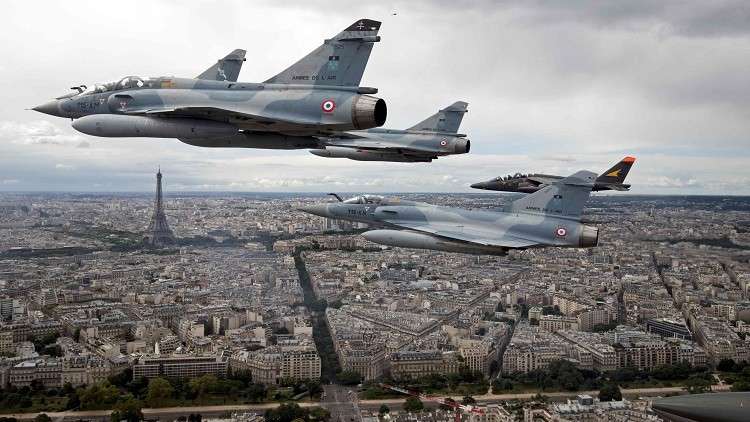 باريس: نحن من خطط للعمليات الجوية للضربة الثلاثية على سوريا