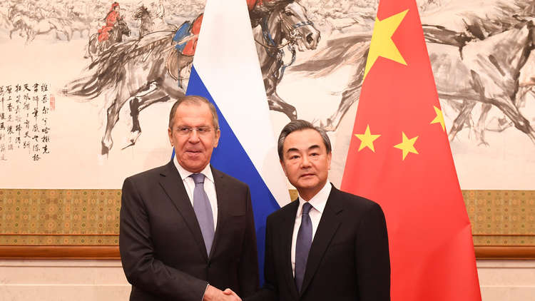 لافروف: الشراكة مع الصين أولوية للسياسة الخارجية الروسية