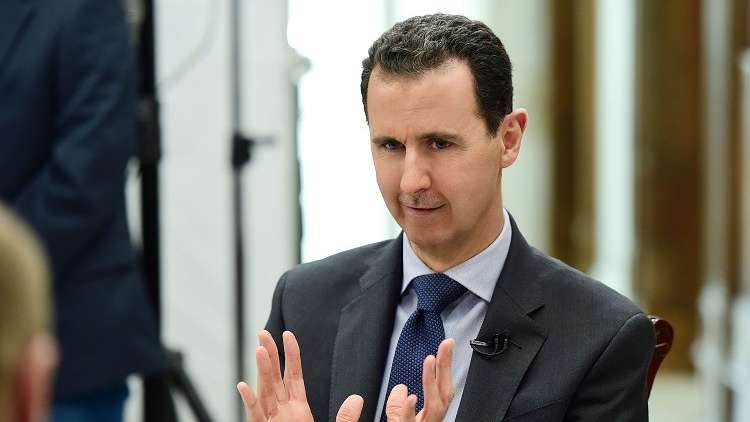الرئاسة السورية تنفي تصريحات ملفقة على لسان الأسد