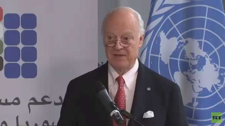 دي ميستورا: التصعيد يعرقل حل أزمة سوريا