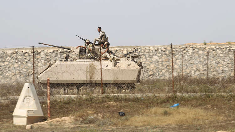 الجيش المصري يعرض نتائج عمليته الشاملة في سيناء 