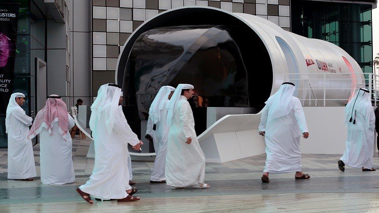 أبو ظبي تشهد إطلاق أول هايبرلوب تجاري في العالم