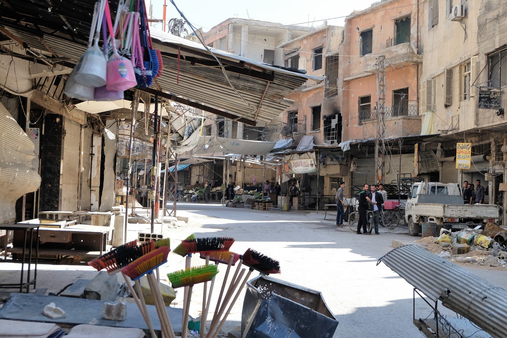 بالصور.. مدينة دوما السورية بعد سيطرة الجيش السوري عليها