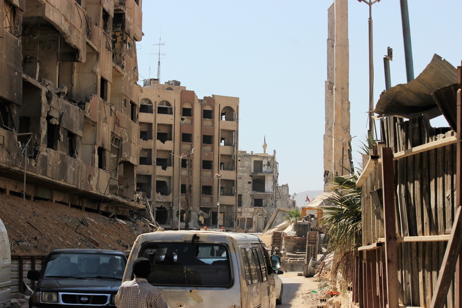 بالصور.. مدينة دوما السورية بعد سيطرة الجيش السوري عليها