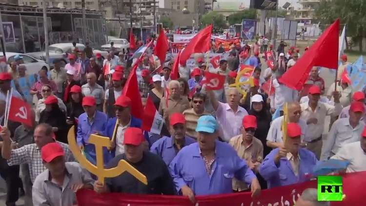 عيد العمال في بغداد.. 