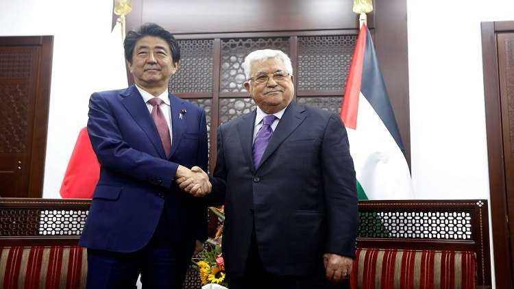 آبي يؤكد لعباس أن طوكيو لن تنقل سفارتها إلى القدس