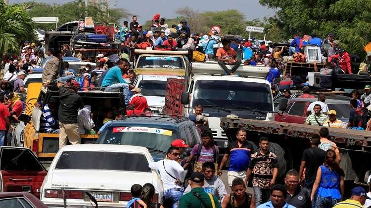 منظمة الهجرة: عدد المهاجرين من فنزويلا بلغ 1.5 مليون شخص