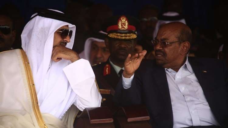الرئيس السوداني يتصل بأمير قطر