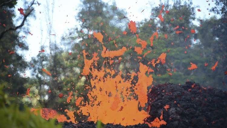 (صور+ فيديو) البراكين والزلازل تضرب هاواي