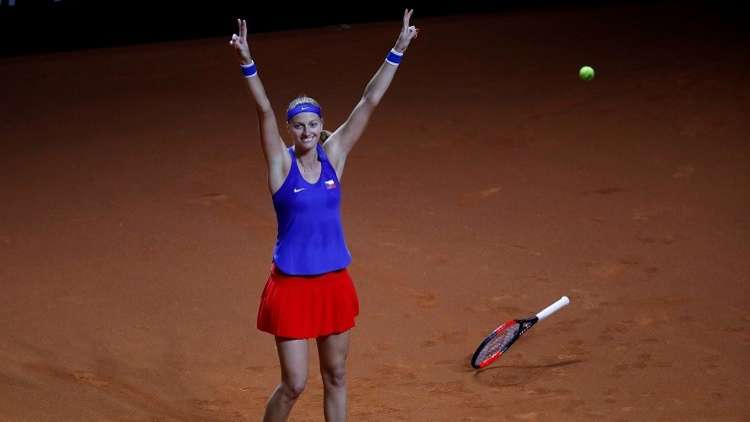 كفيتوفا أميرة لبراغ .. (فيديو)