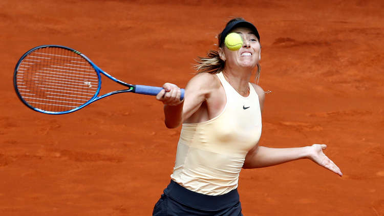 شارابوفا إلى ثمن نهائي دورة مدريد