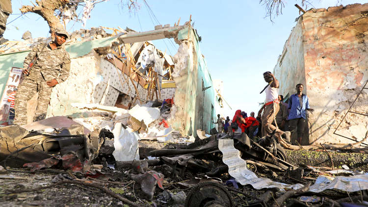 مقتل 10 أشخاص بتفجير انتحاري هز سوقا جنوب الصومال و