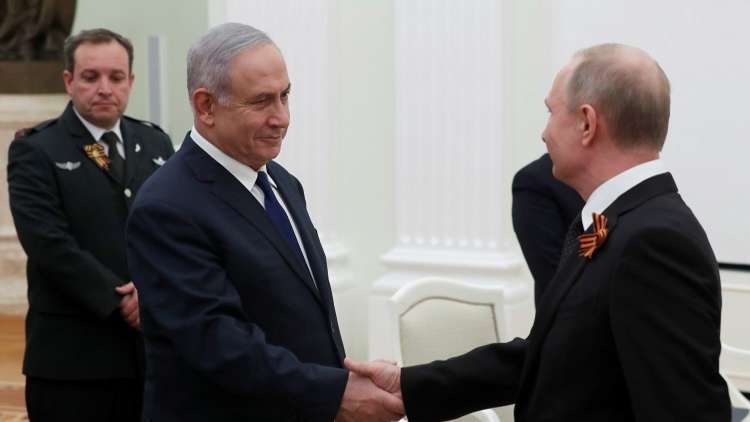نتنياهو يستبعد تدخل موسكو لوقف الضربات الإسرائيلية على سوريا  
