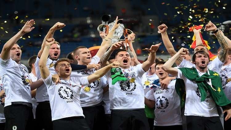 توسنو يعانق كأس روسيا للمرة الأولى في تاريخه
