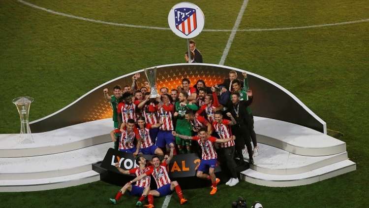 أتلتيكو مدريد يتوج بطلا للدوري الأوروبي.. (فيديو)