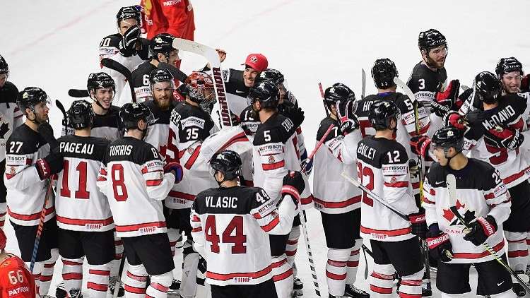 كندا تنهي مشوار روسيا في بطولة العالم للهوكي