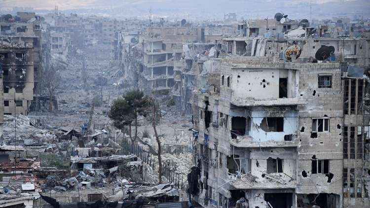 بدء إعمار مدينة سورية بعد عودتها إلى حضن الوطن