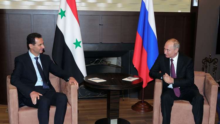 لمن يوجه بوتين تصريحه حول انسحاب القوات الأجنبية من سوريا ؟