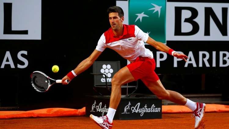 العملاق جوكوفيتش يفلت من كمين السموراي نيشيكوري.. فيديو