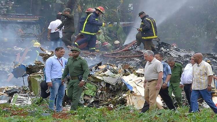 حداد وطني في كوبا بعد كارثة تحطم الطائرة