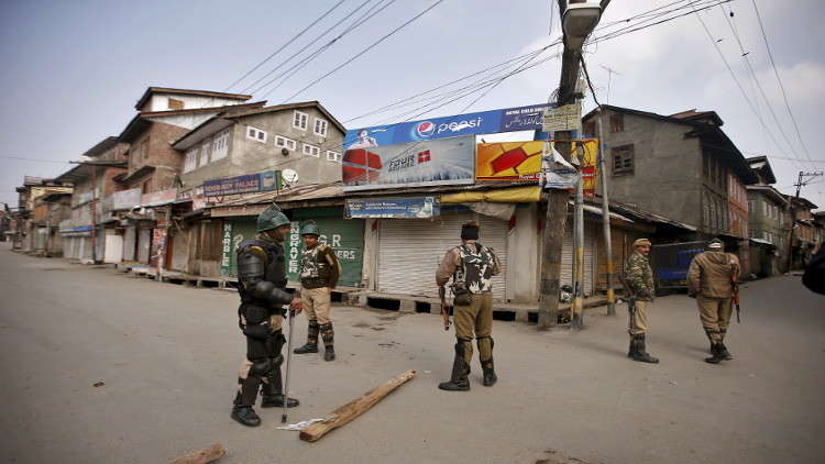 إضراب في كشمير احتجاجا على زيارة رئيس الوزراء الهندي