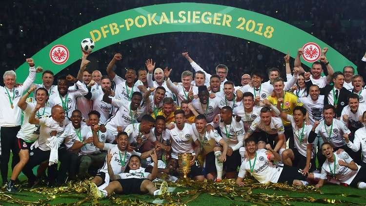 مفاجأة.. آينتراخت فرانكفورت ينتزع كأس ألمانيا من بين مخالب الديناصور البافاري