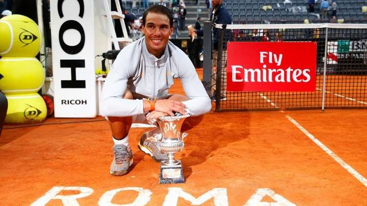 شاهد.. الماتادور نادال إمبراطورا لروما