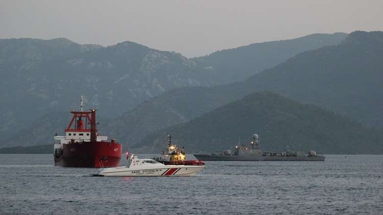 التحالف العربي يكشف عن الجهة التي هاجمت سفينة الشحن التركية