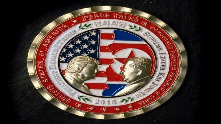 البيت الأبيض يصدر ميدالية تذكارية بمناسبة قمة ترامب-كيم المرتقبة