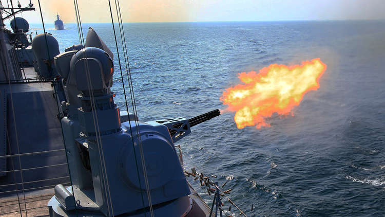 الصين تستعرض عضلاتها