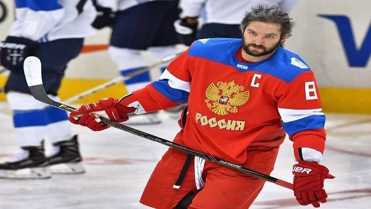 الروسي أوفيتشكين أشهر لاعبي الهوكي في العالم