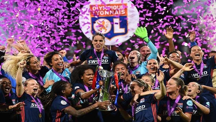 ليون الفرنسي يتوّج بلقب دوري أبطال أوروبا للسيدات