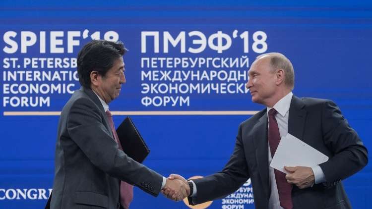 بوتين: الاقتصاد قد يكون بوابة لإبرام معاهدة سلام مع اليابان