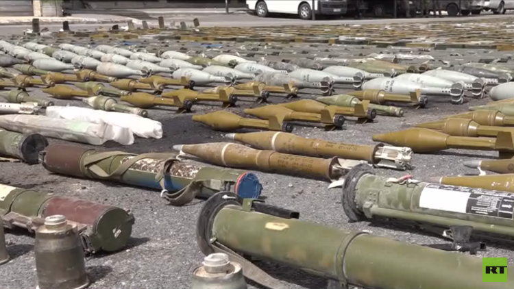 تسوية أوضاع المسلحين في ريفي حماة وحمص بسوريا 