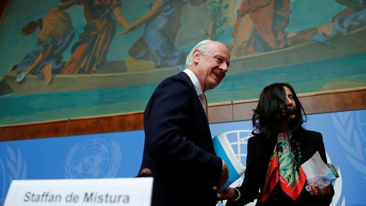 وليد المعلم يصف تسريبات دي ميستورا بشأن مرشحي لجنة الدستور بـ"قلة أدب"