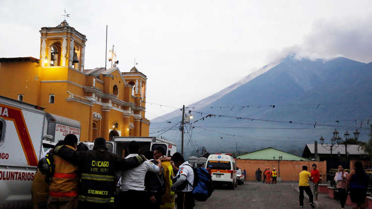 غواتيمالا.. ارتفاع عدد الضحايا جراء ثوران بركان 
