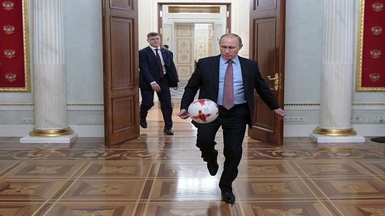 بوتين يتحدث عن لاعب كرة القدم المفضل لديه
