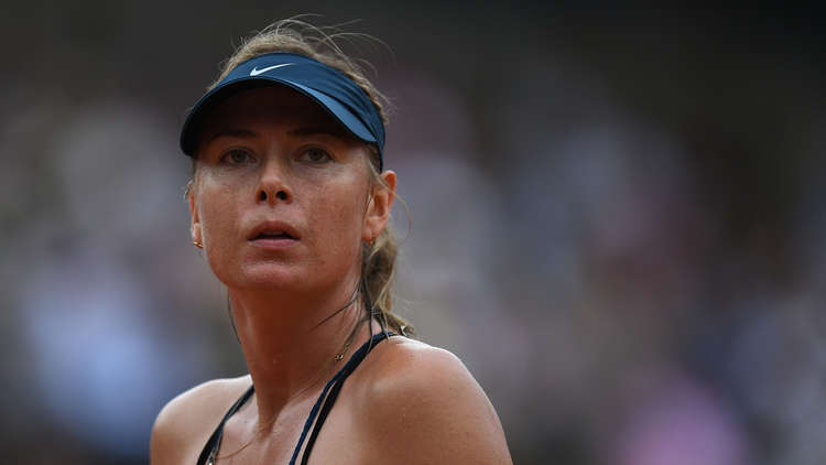 شارابوفا تودع بطولة رولان غاروس