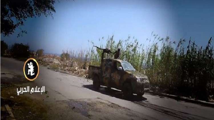 الجيش الليبي يرصد  فرار 
