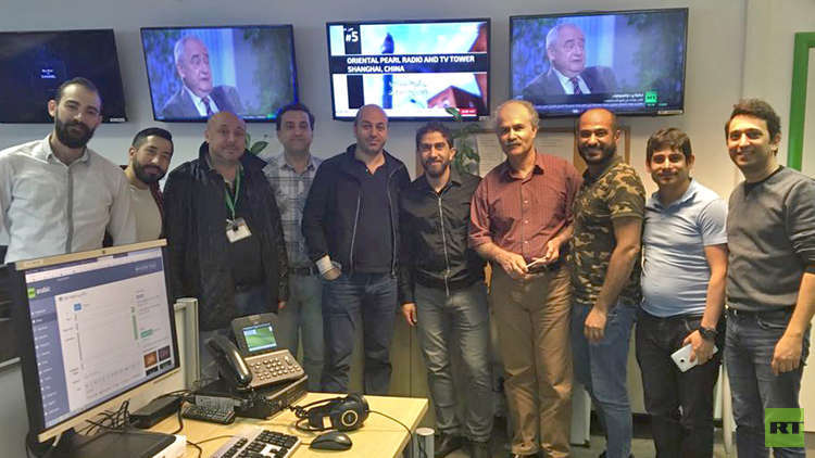 فراس الخطيب في موقع RT