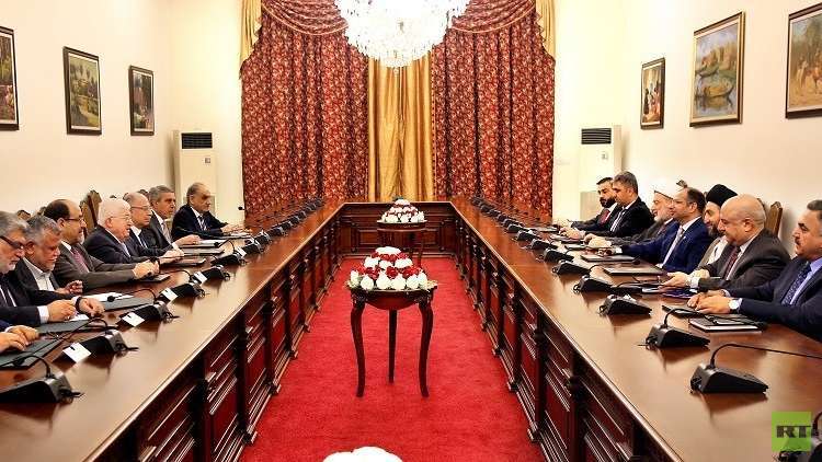 معصوم يجتمع مع قادة الكتل السياسية لبحث الانتخابات العراقية