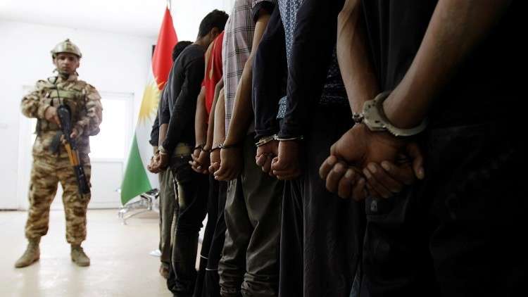 أربيل تسلم بغداد أكثر من 800 داعشي  