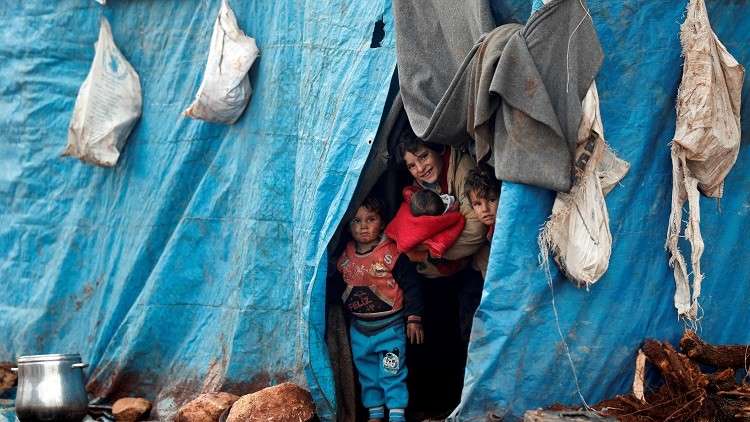 الأمم المتحدة: مليون نازح سوري في 2018