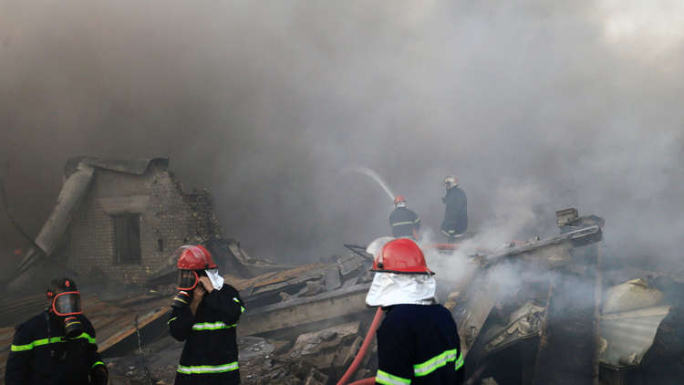 بغداد: توقيف 4 أشخاص بتهمة حرق مخازن مفوضية الانتخابات