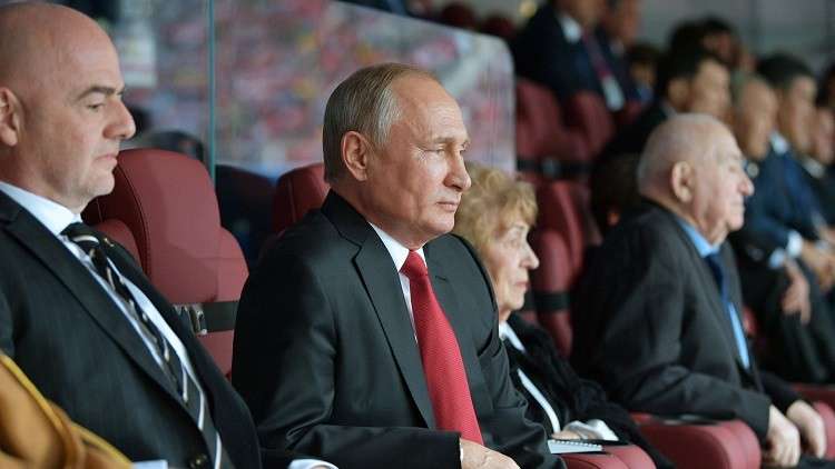 بوتين لن يحضر مواجهة روسيا ومصر في كأس العالم
