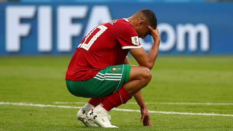 لاعب إيراني يدعم المغربي بوهدوز بعد هدفه "القاتل"