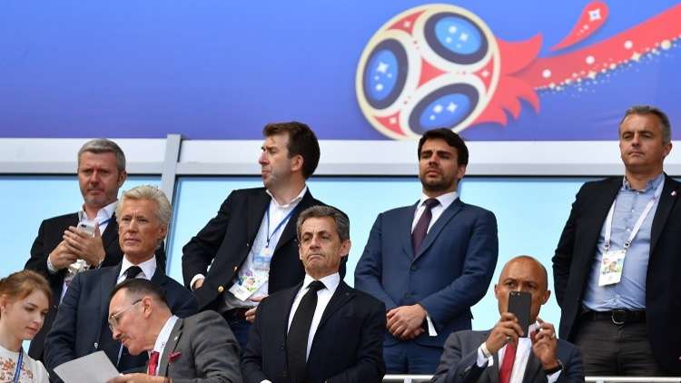 ساركوزي: أنا سعيد لحصول الروس على فرصة استضافة كأس العالم