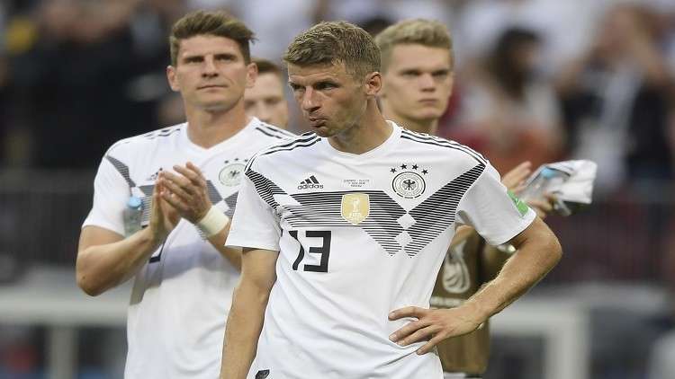 ألمانيا تغلق تدريباتها بعد الخسارة أمام المكسيك