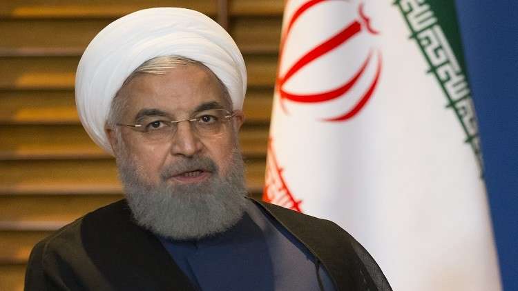 روحاني: الشعب الإيراني لن يستسلم أمام مؤامرات أمريكا